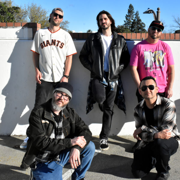 Radio Relapse in a parking structure like street youths